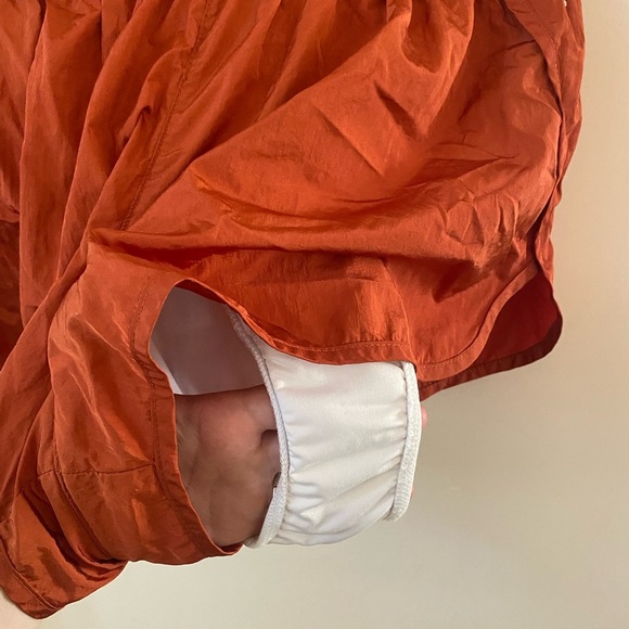 FREE PEOPLE MOVEMENT WOMENS CASUAL SHORTS HIGH WAISTED LINED WAY HOME RED EARTH - Picture 8 of 10